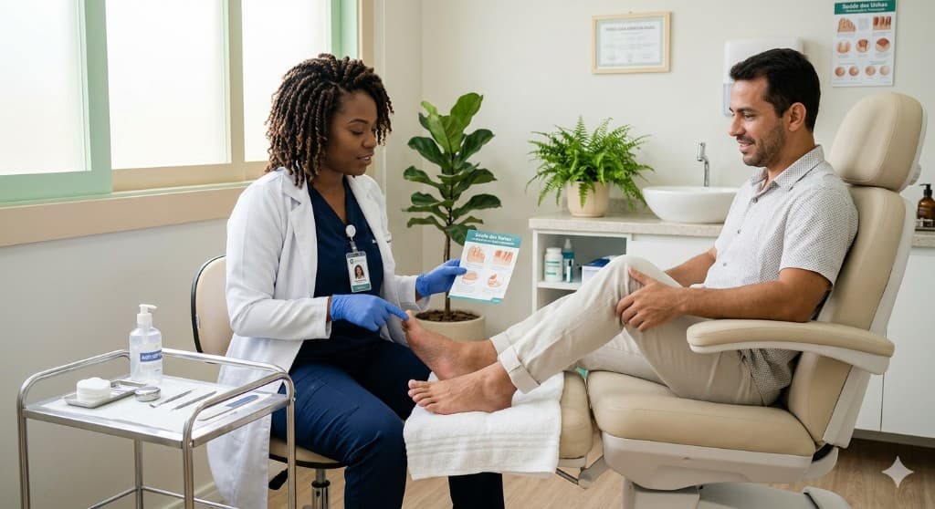 Orientação em micoses e alterações de unha